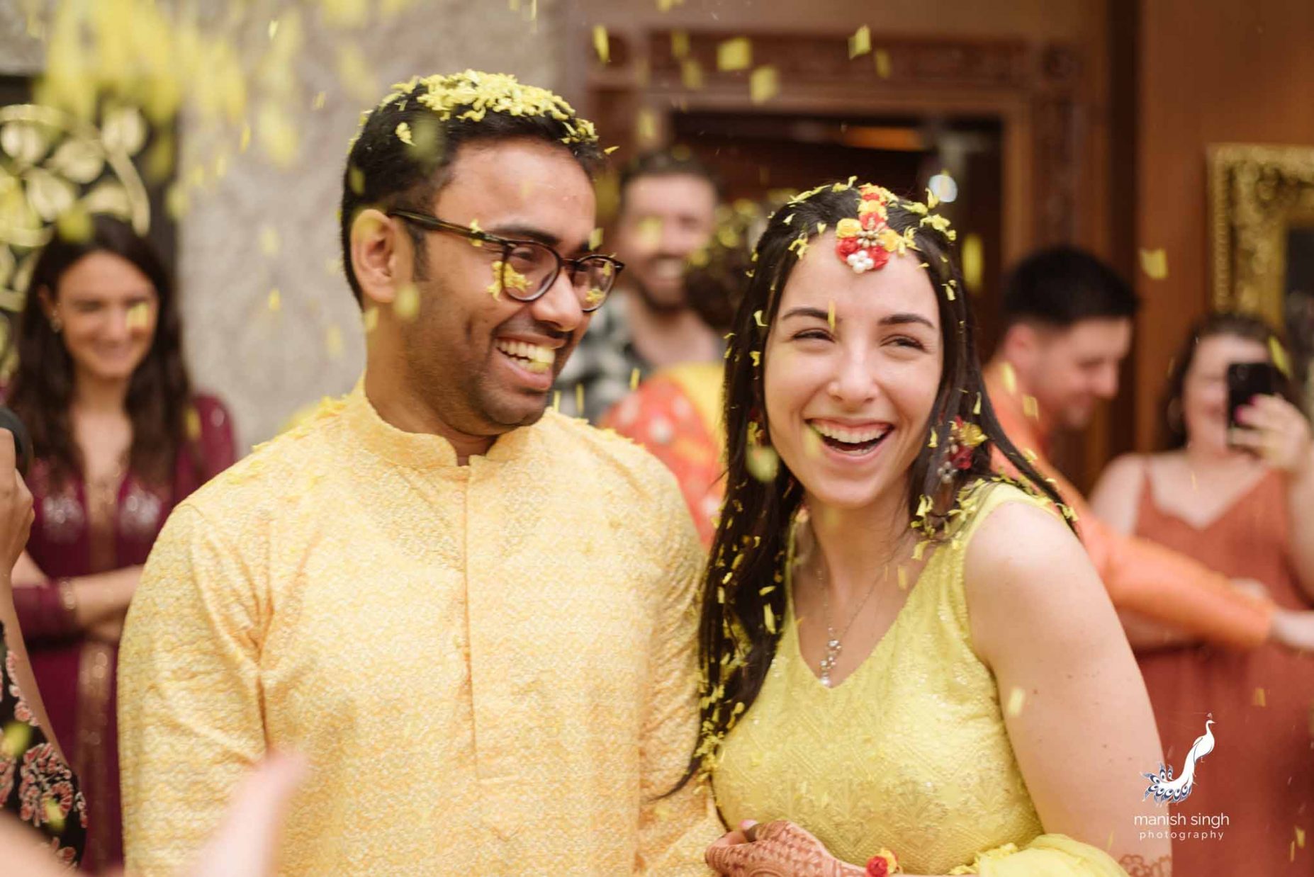 Haldi ceremony in Mayfair lagoon Bhubaneswar